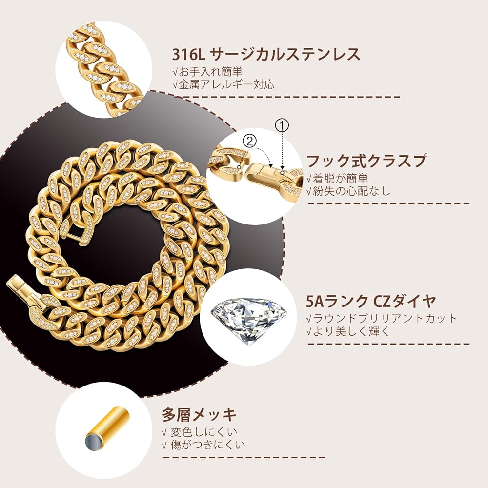 KRKC&CO ネックレス 71UWHdAtI+L._UY1000_.jpg
